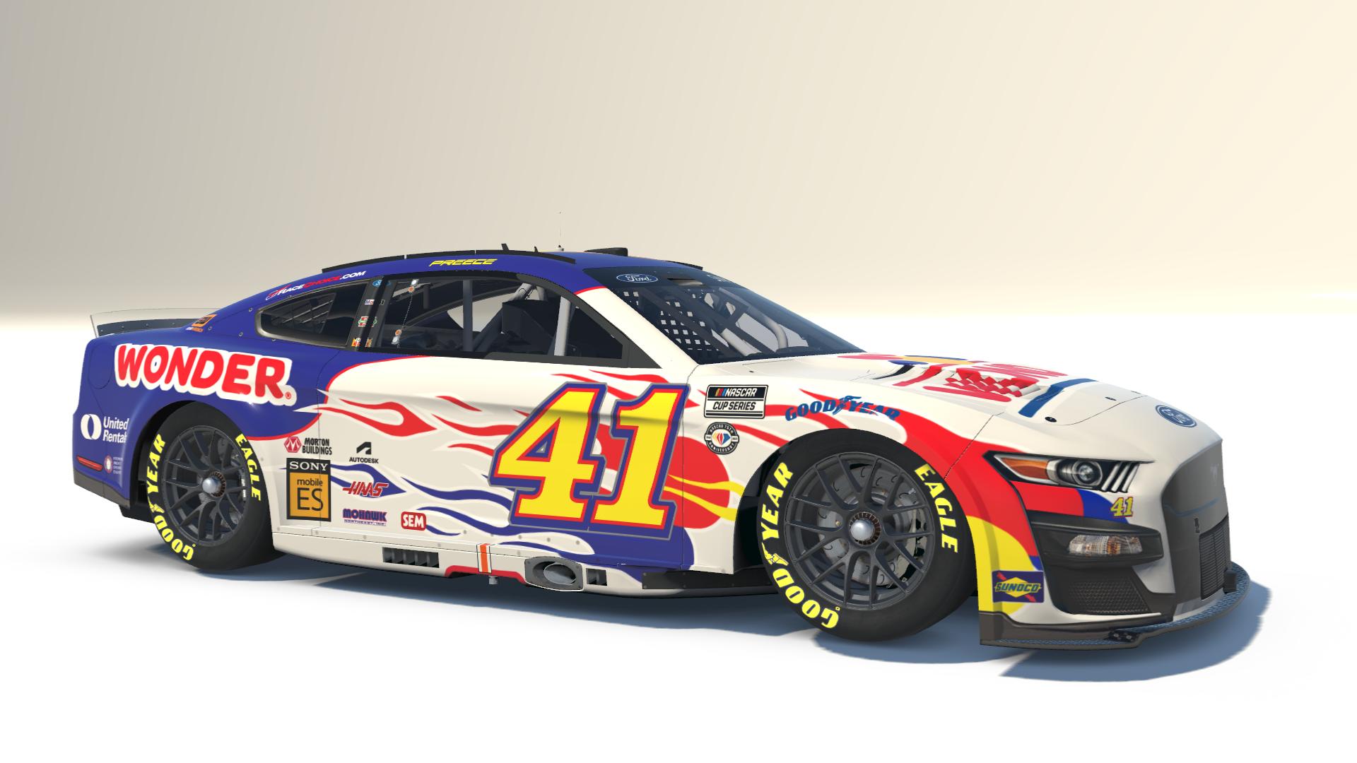 2023 Ryan Preece Wonder Bread Talladega Ricky Bobby Replica by