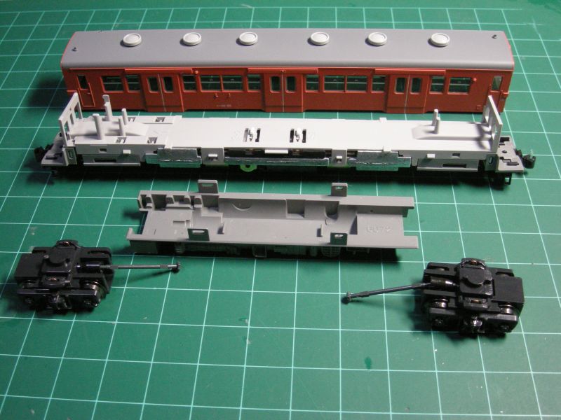 Njゲージ狭軌化キハ35系(動力車キハ30+35,36) の巻 | shochan の模型