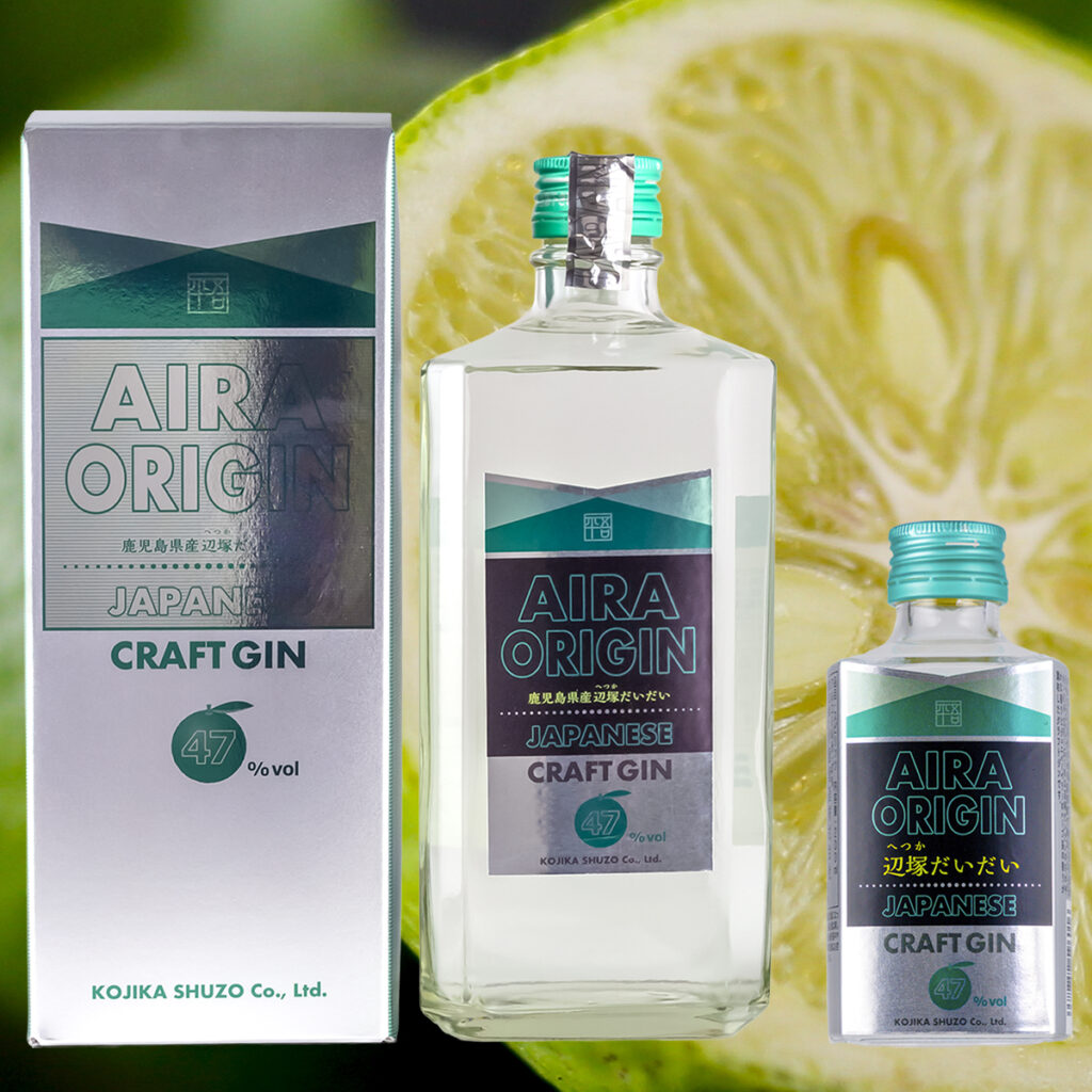 商品のご案内】クラフトジン「AIRA ORIGIN」 - 小鹿酒造ホームページ