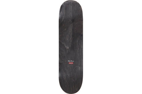 Supreme Distorted Logo Skateboard Deck Black – shoegamemanila