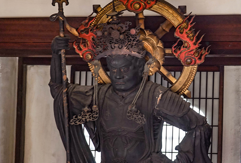 木造毘沙門天立像 | 聖天山正圓寺「天下茶屋の聖天さん」公式サイト