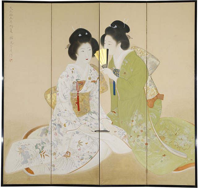 美人図（大正15年）｜商品一覧｜新古美術わたなべ