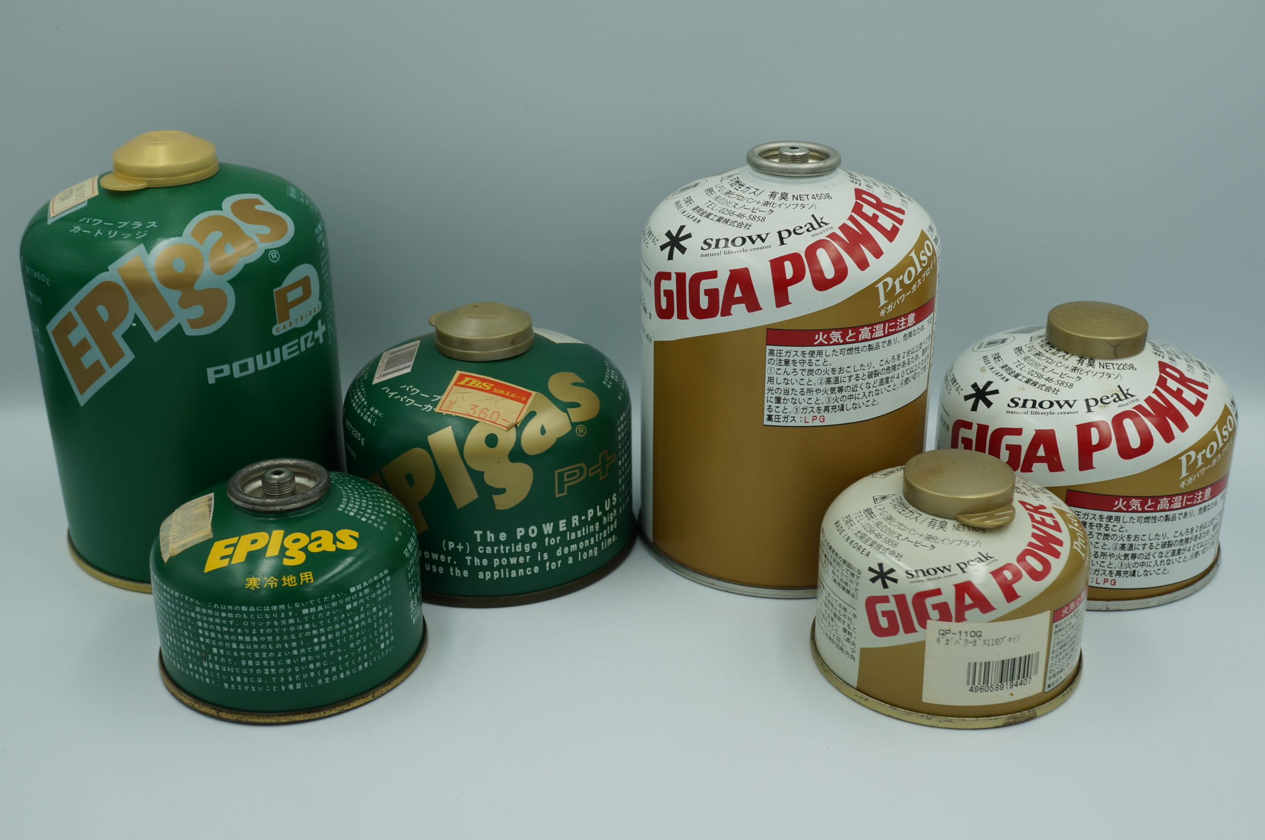 ガス・カートリッジ考察│SHOLOG