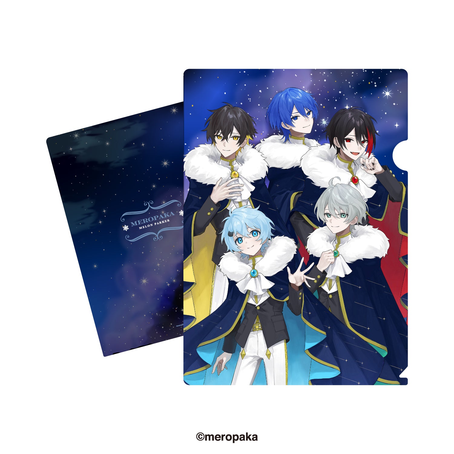 12月下旬以降順次発送予定】めろぱか ランダムクリアファイル 冬グッズ