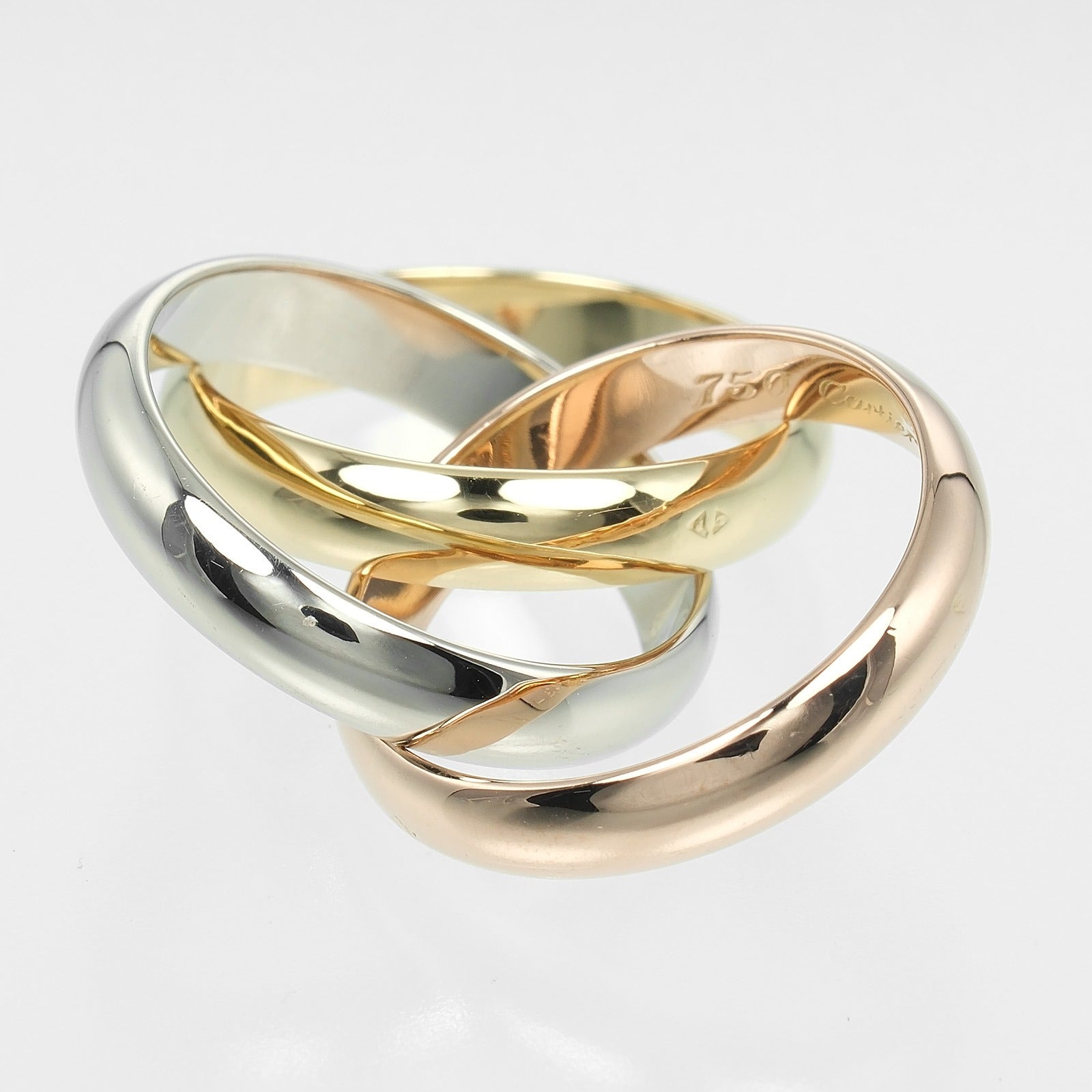 CARTIER】カルティエ トリニティ リング・指輪 9号 – NISHIKINO