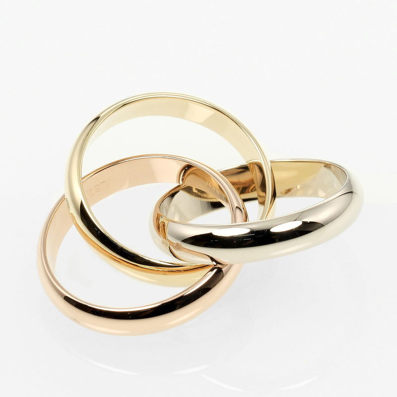 CARTIER】カルティエ トリニティ LM 14号 リング・指輪 K18ゴールド×YG