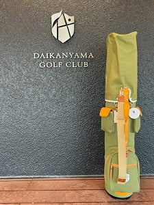送料無料】代官山ゴルフ倶楽部オリジナル ビッグポケット帆布キャディ