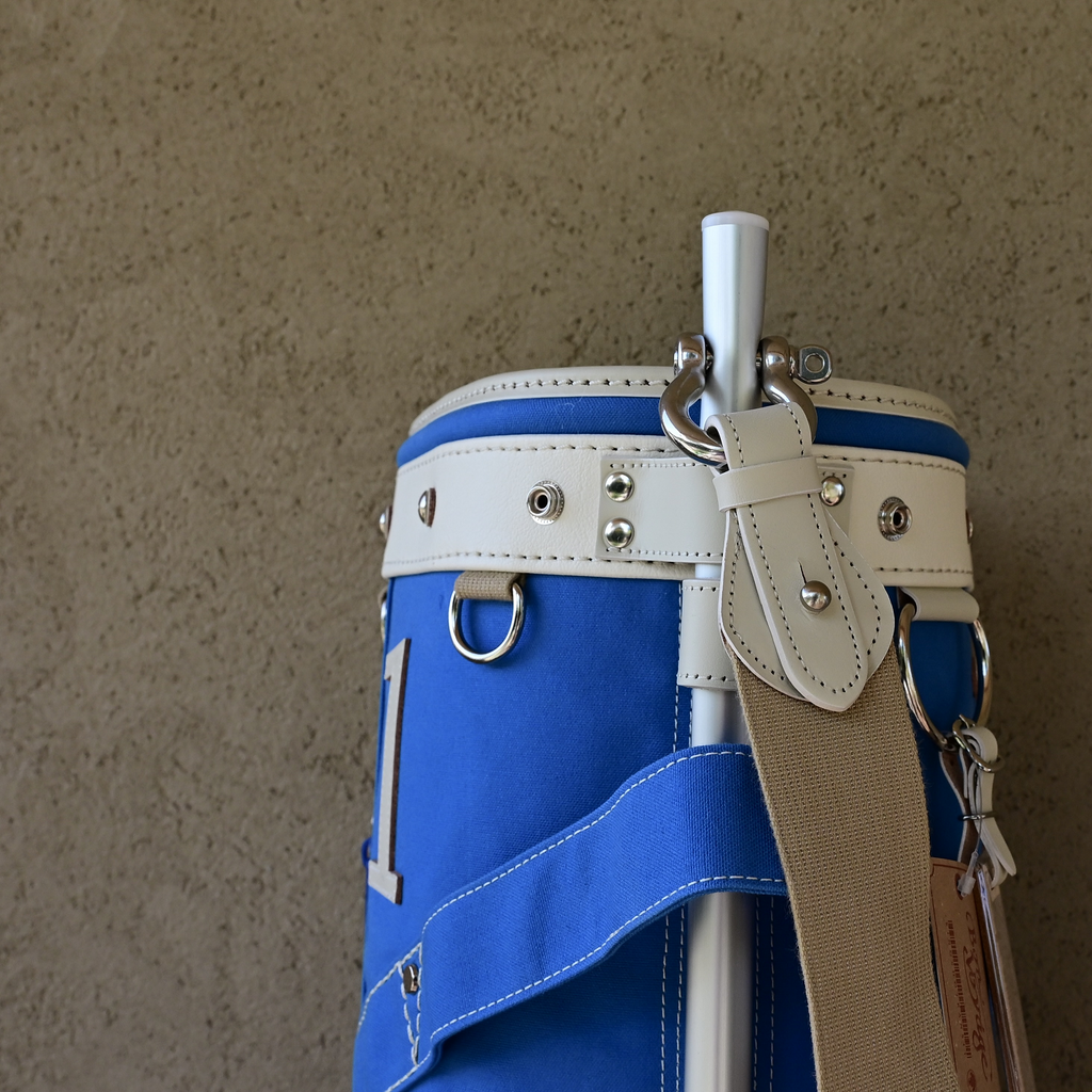 木の庄帆布 パイプキャディバッグ 『1』– 代官山ゴルフ倶楽部