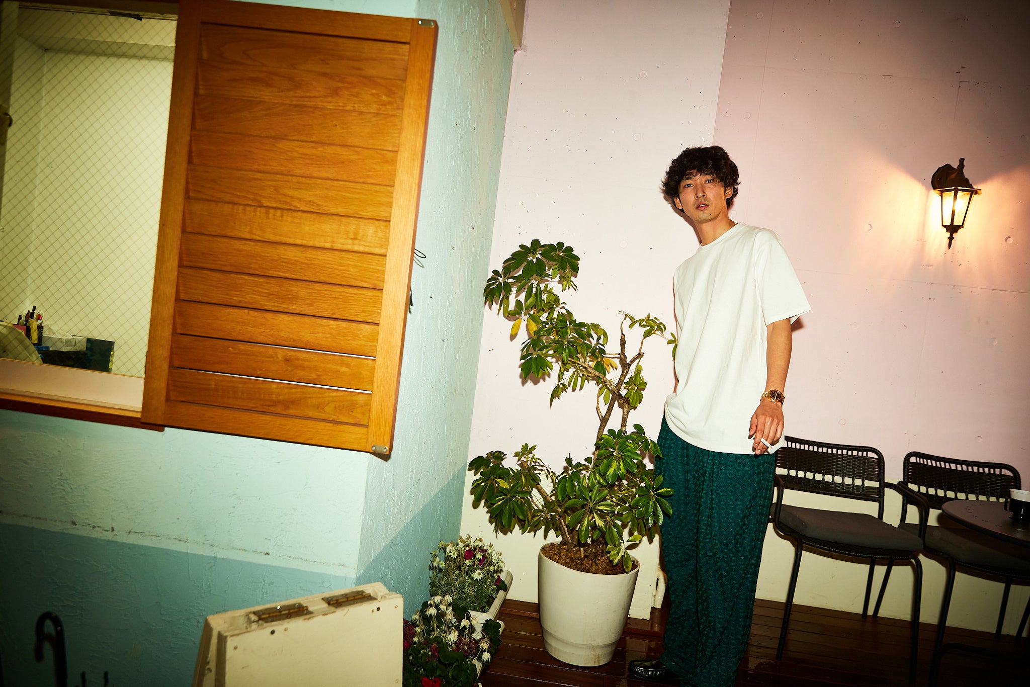 STITCH T-SHIRT WHITE – FEELS.