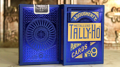Tally Ho (Circle) MetalLuxe Playing Cards by US Playing Cards