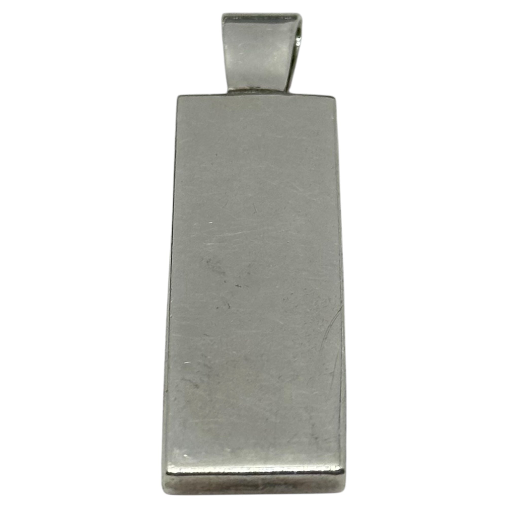 UK VINTAGE(イギリスヴィンテージ) 2000 Silver 925 Ingot Pendant Top