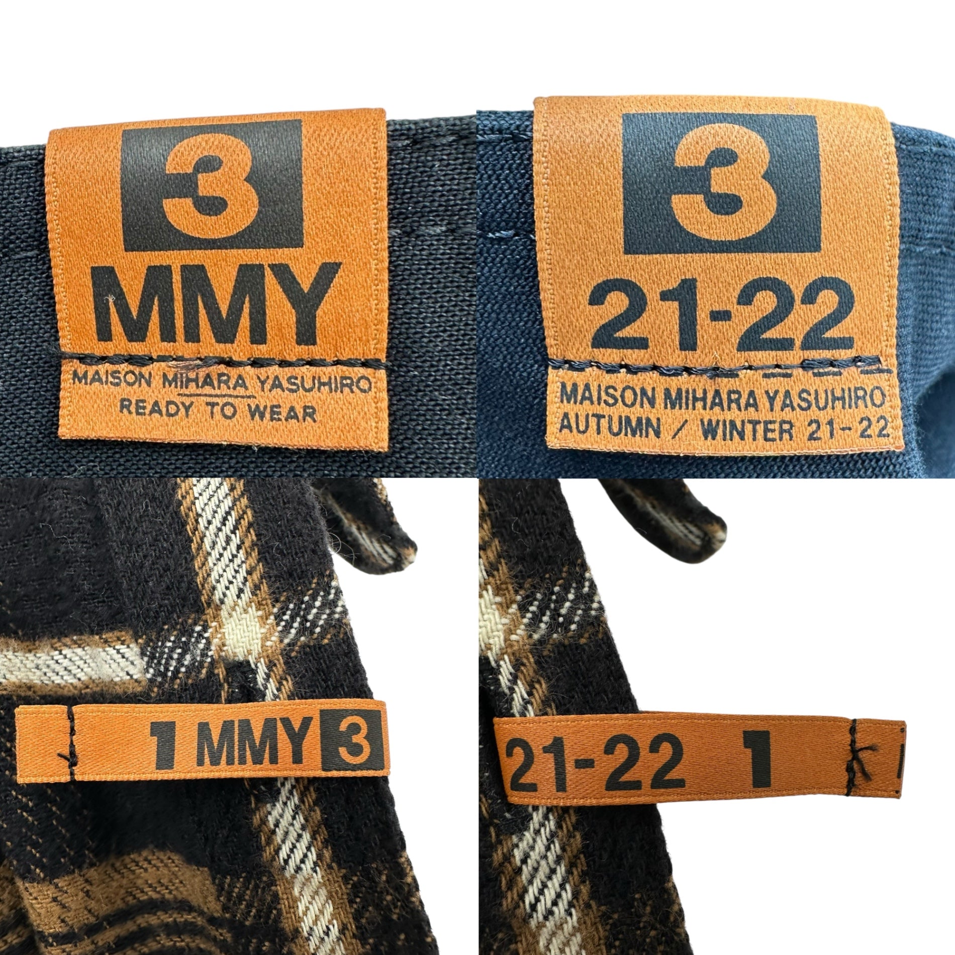 Maison MIHARA YASUHIRO(メゾンミハラヤスヒロ) 21AW Mixed Layered