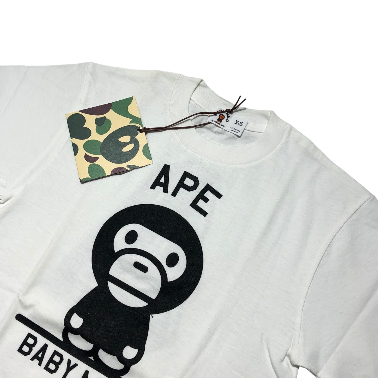A BATHING APE(アベイシングエイプ) 00's BABY MILO print T-shirt