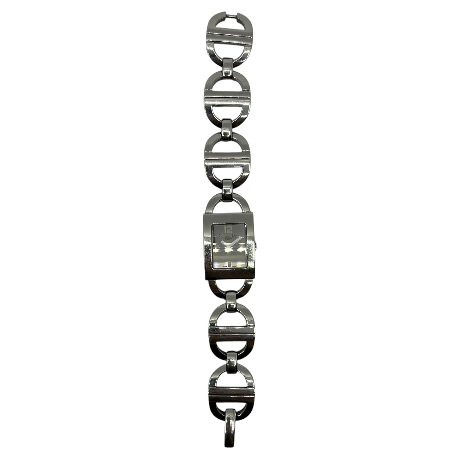 Christian Dior(クリスチャンディオール) CD chain belt watch ロゴ
