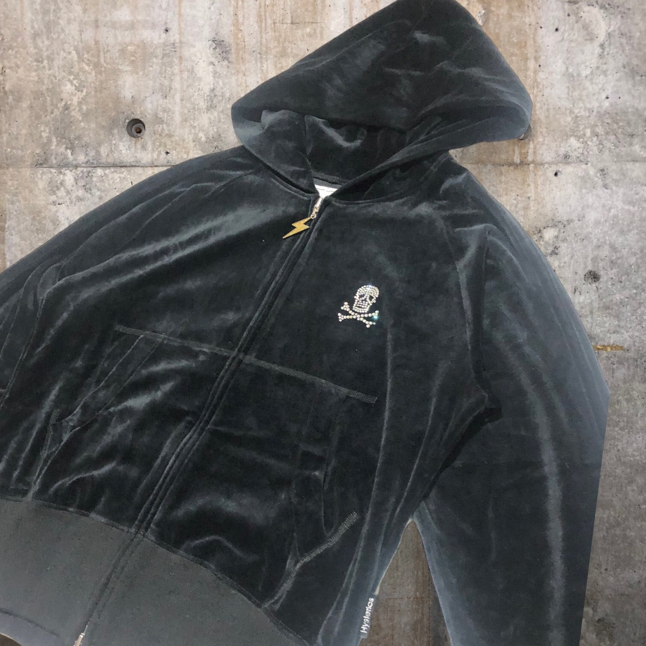 HYSTERIC GLAMOUR(ヒステリックグラマー) 00's ベロアライトストーン