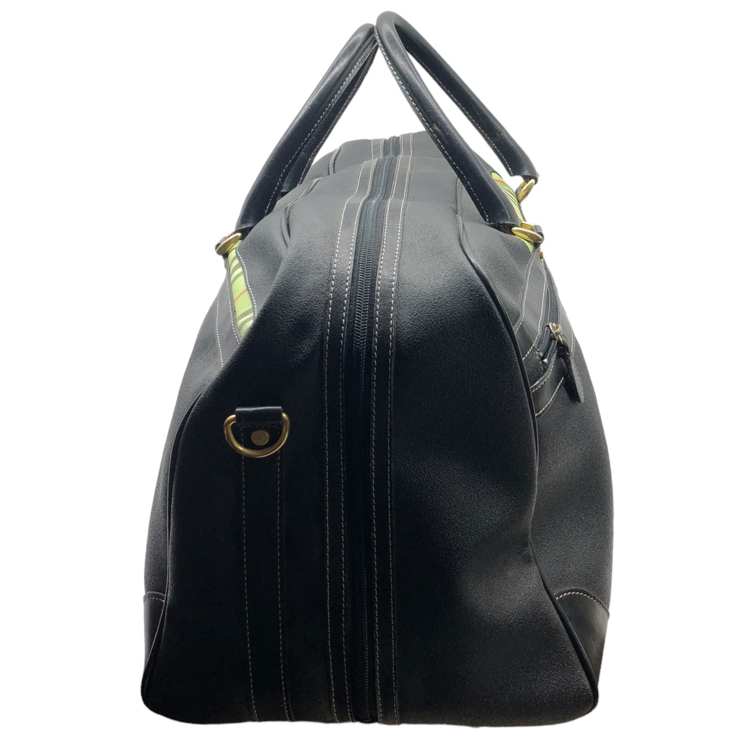 BURBERRY GOLF(バーバリーゴルフ) ノヴァチェック レザー ボストン