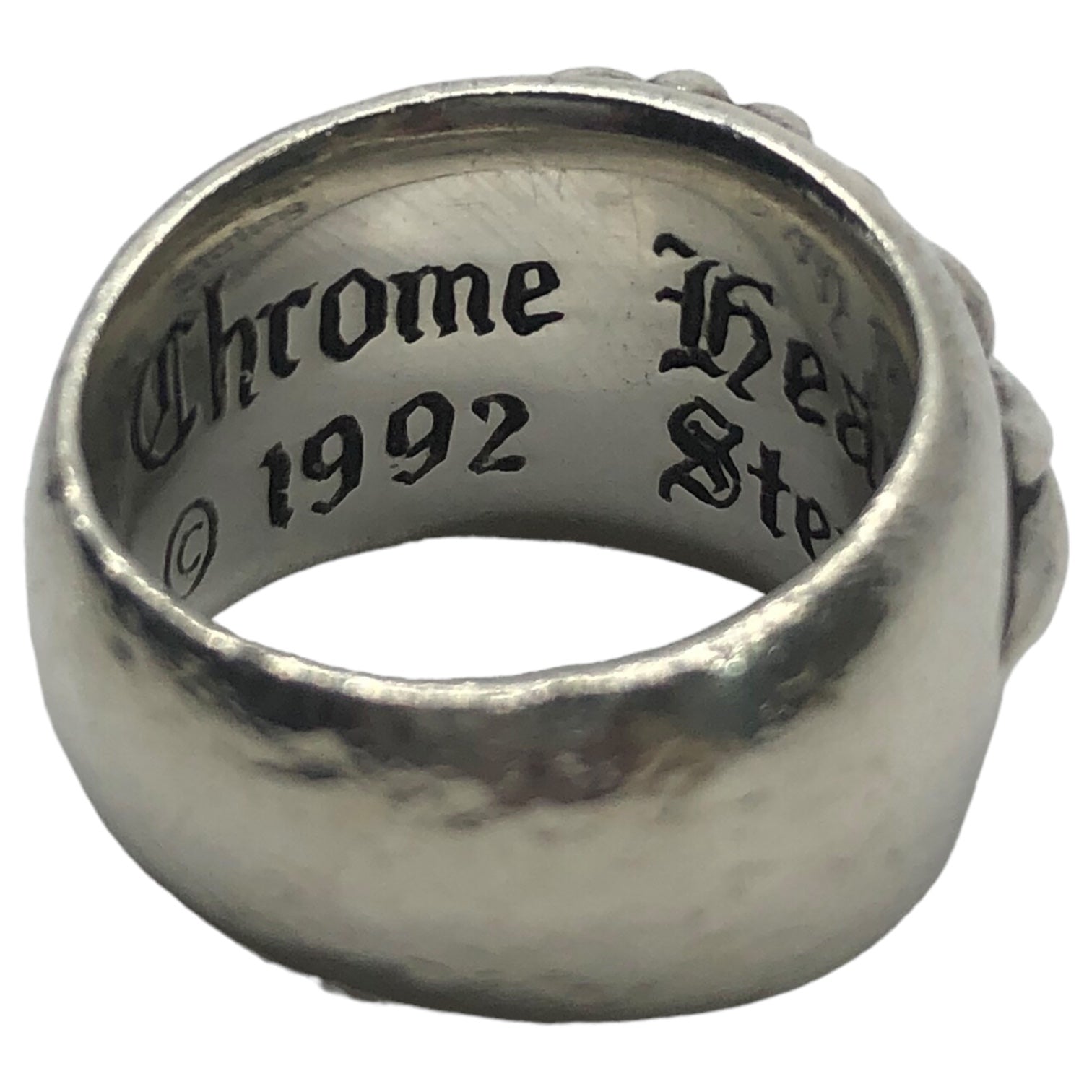 CHROME HEARTS(クロムハーツ) FLORAL CROSS RING フローラル クロス