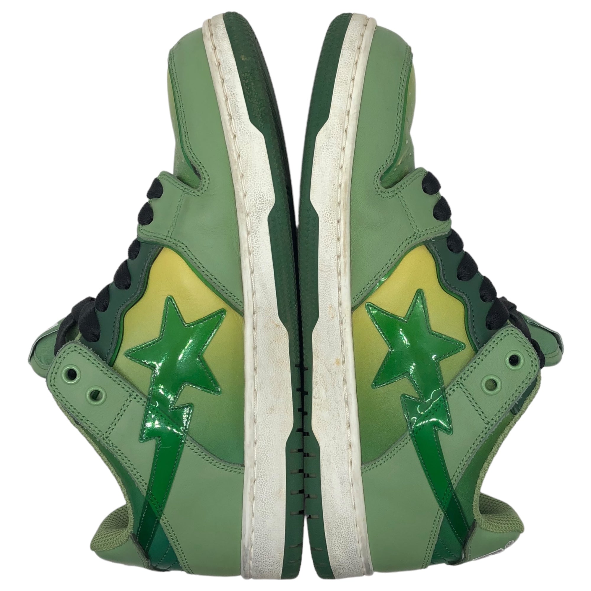 A BATHING APE(アベイシングエイプ) BAPE SK8 STA #5 'GREEN GRADIENT