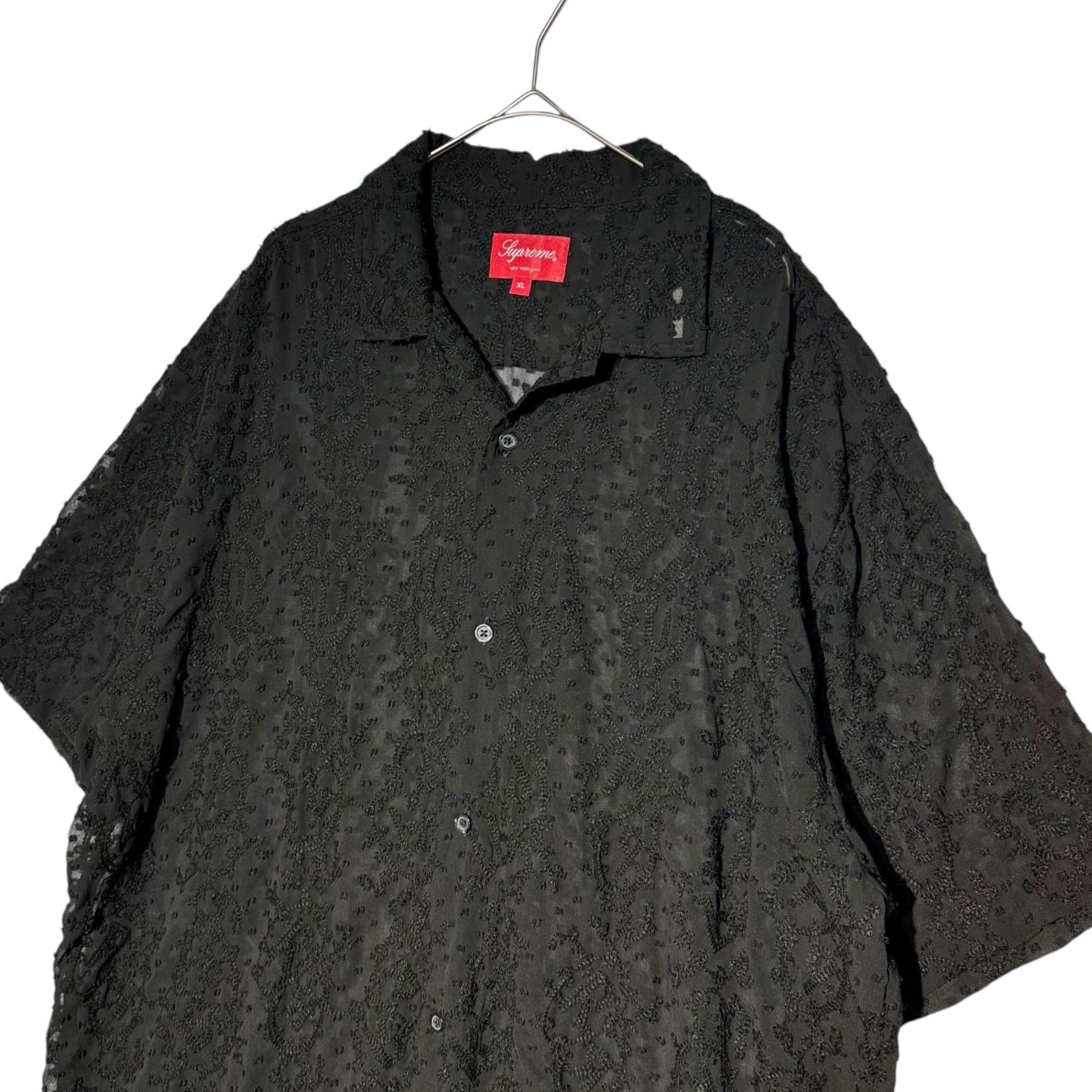 SUPREME(シュプリーム) 22SS Chainstitch Chiffon S/S Shirt チェーン