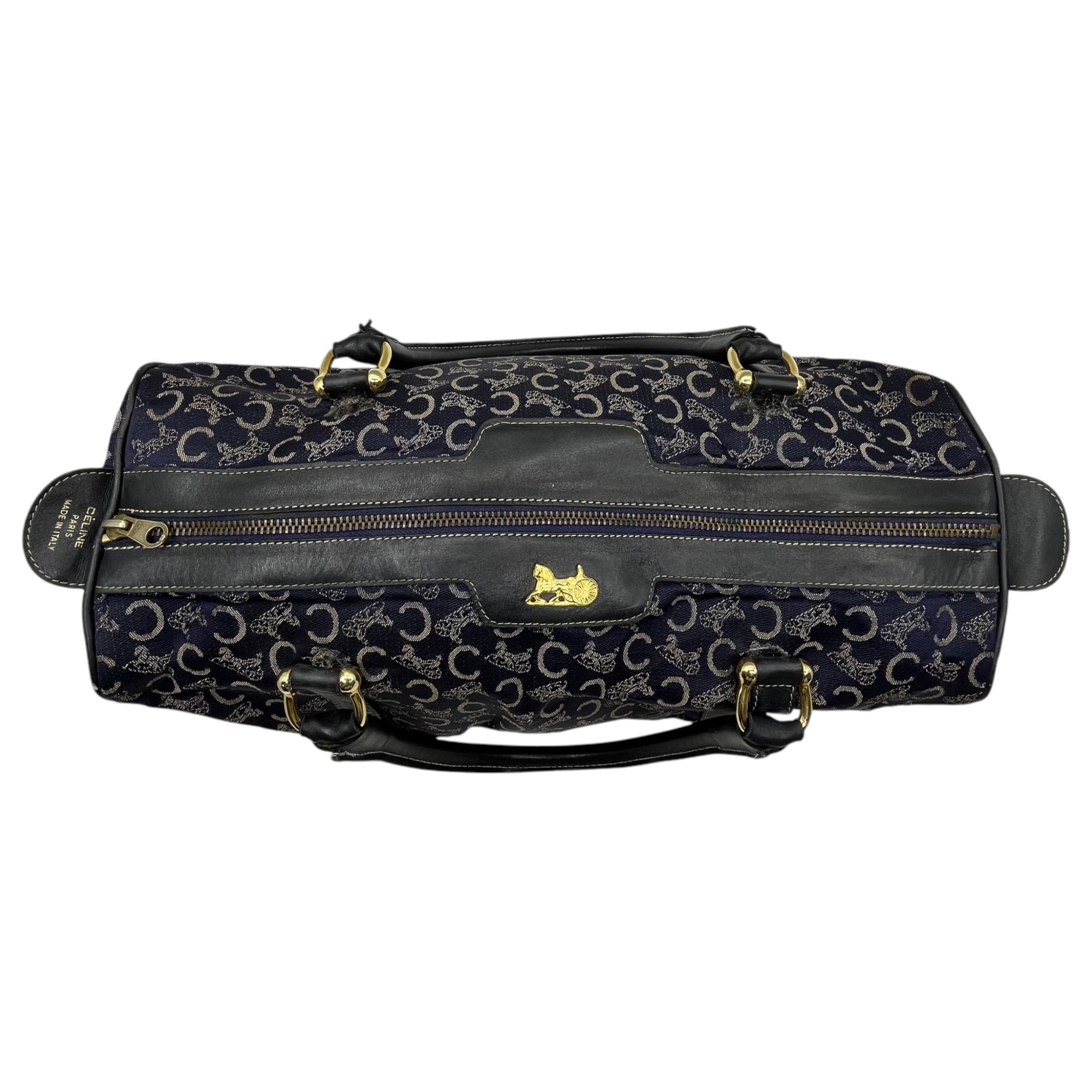 CELINE(セリーヌ) Vintage C Circle Boston Bag ヴィンテージ C