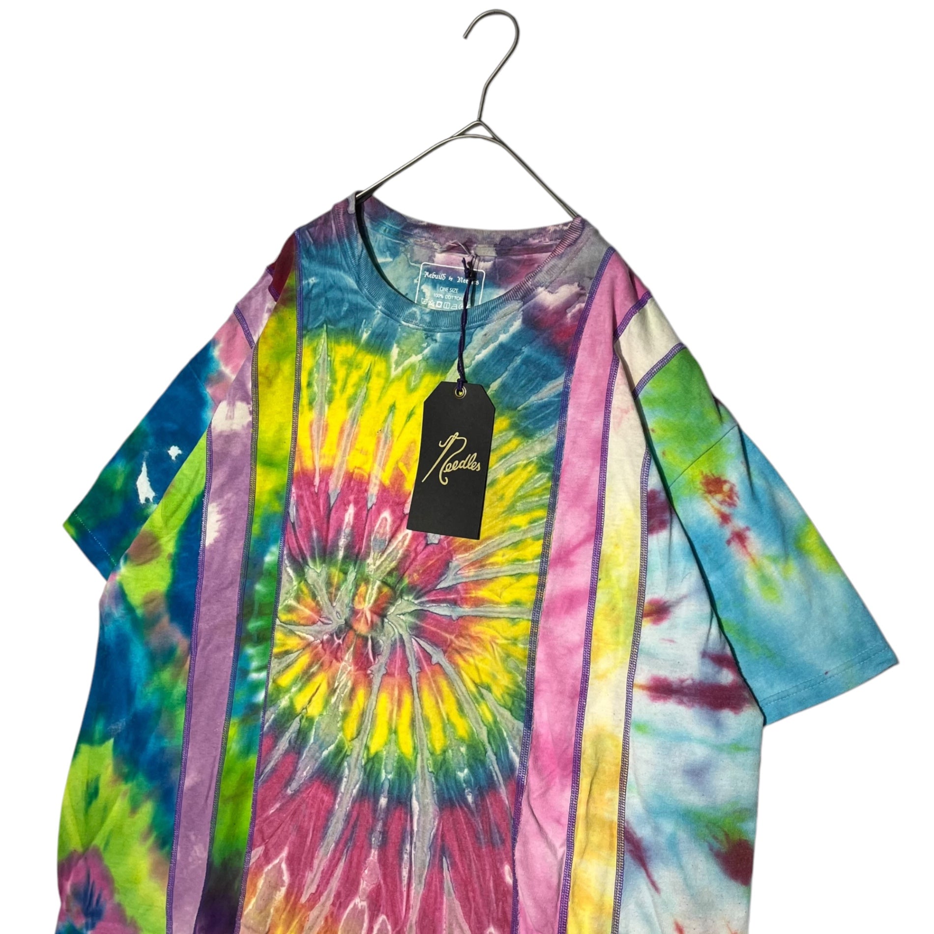 Rebuild by Needles(リビルドバイニードルズ) 5Cuts S/S Tee - Tie Dye