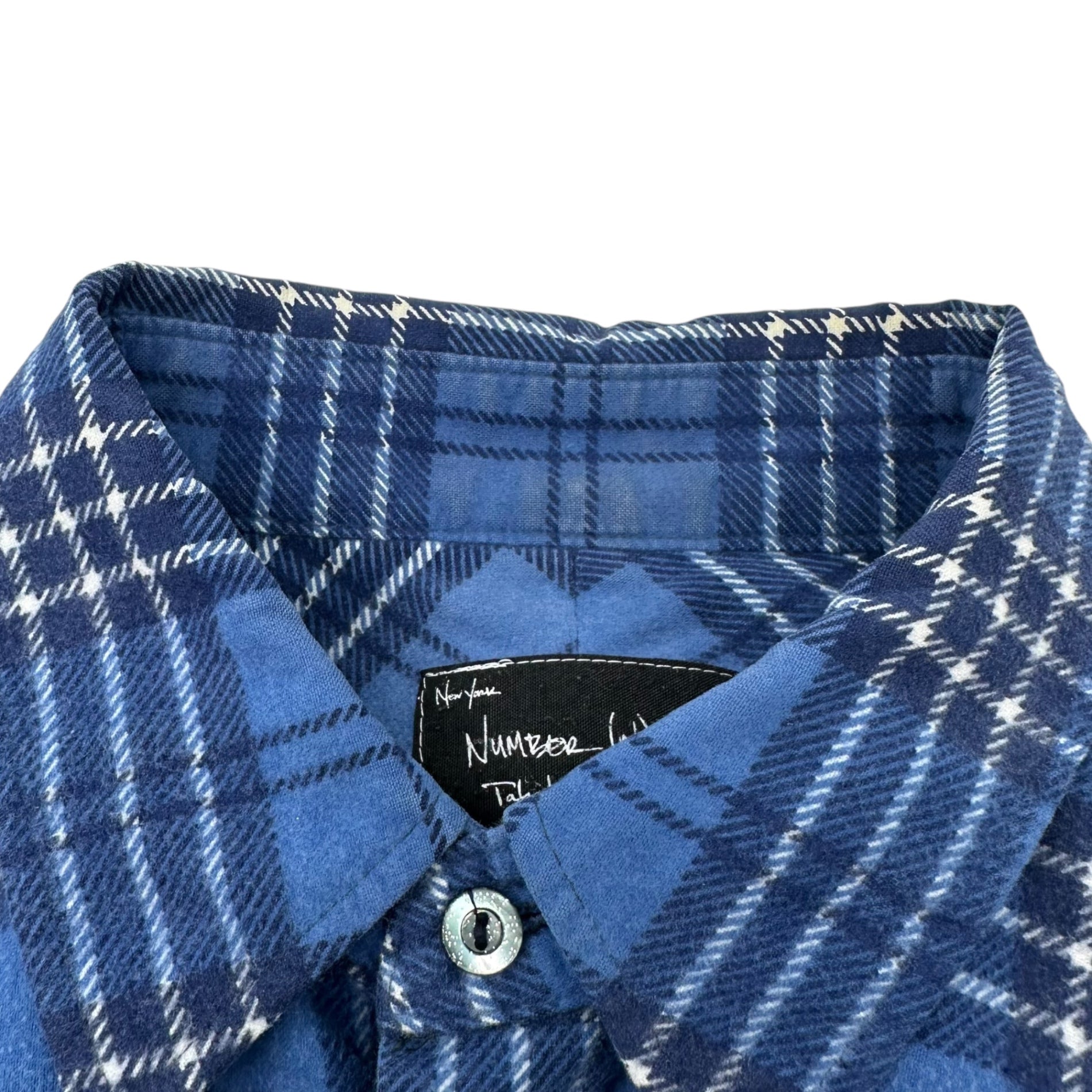 NUMBER (N)INE(ナンバーナイン) 06SS Long sleeve checked flannel