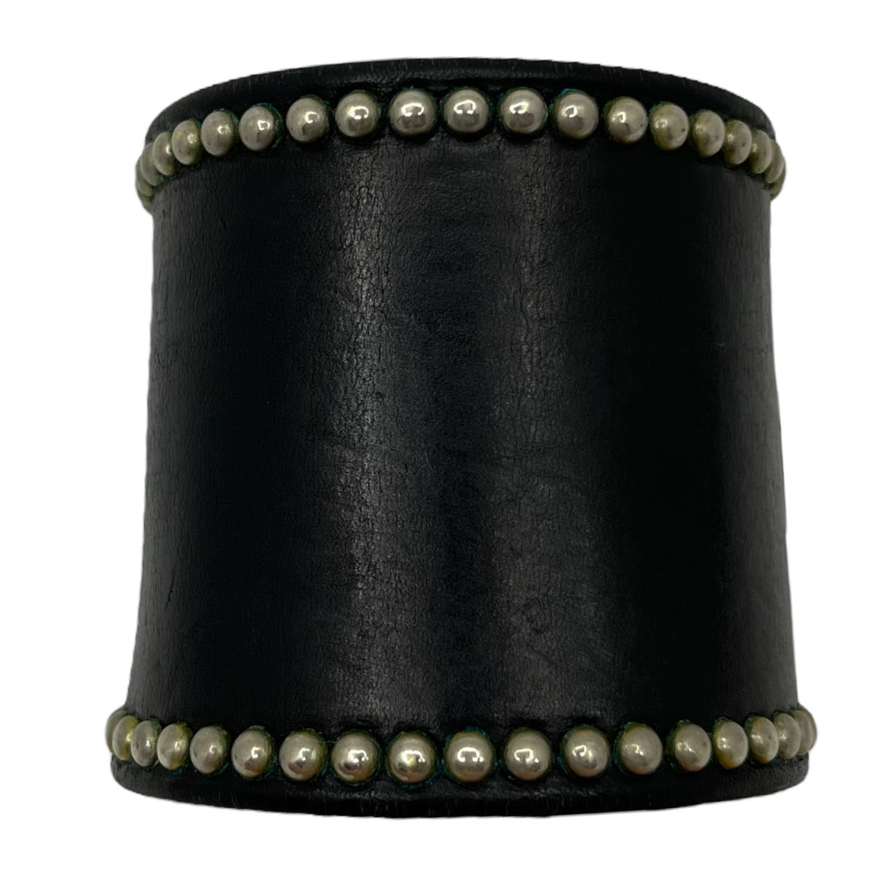 WOLFS HEAD(ウルフズヘッド) ラウンドスタッズレザーブレスレット SIZE