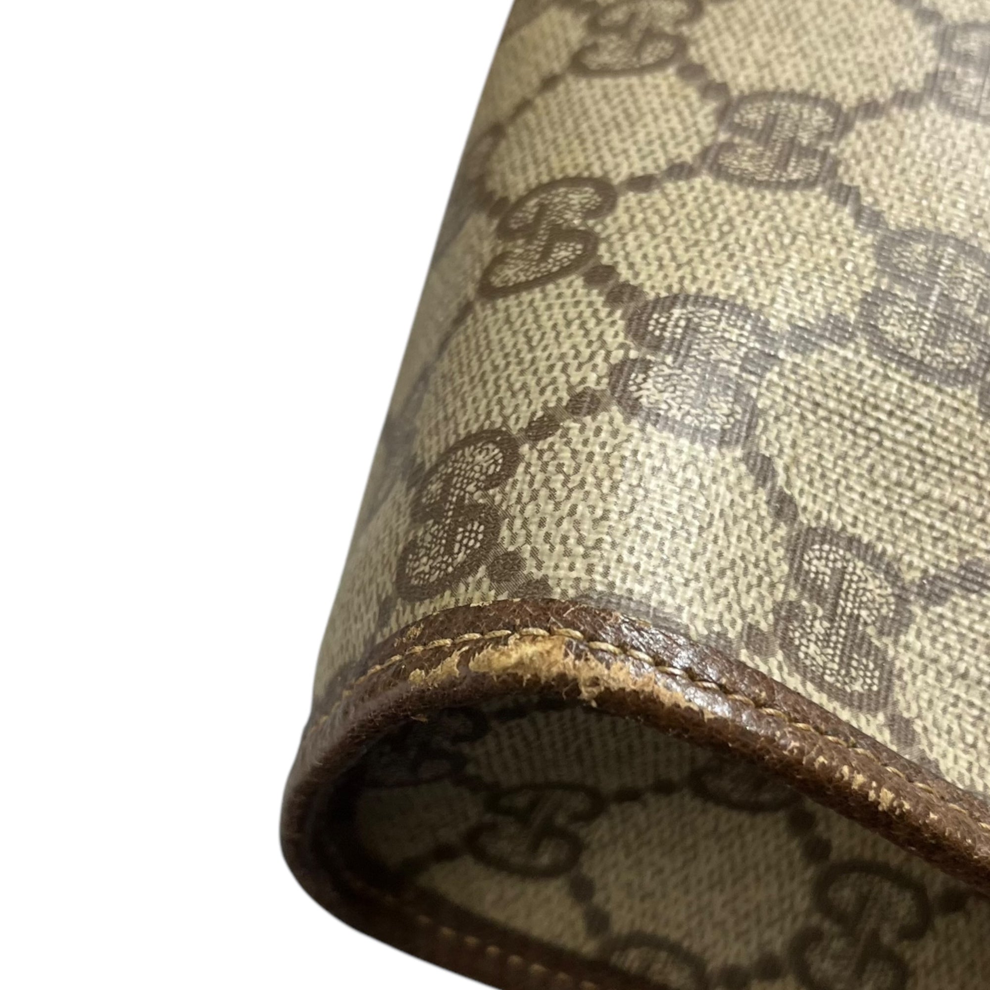 GUCCI(グッチ) Vintage GG canvas pouch ヴィンテージ GG キャンバス