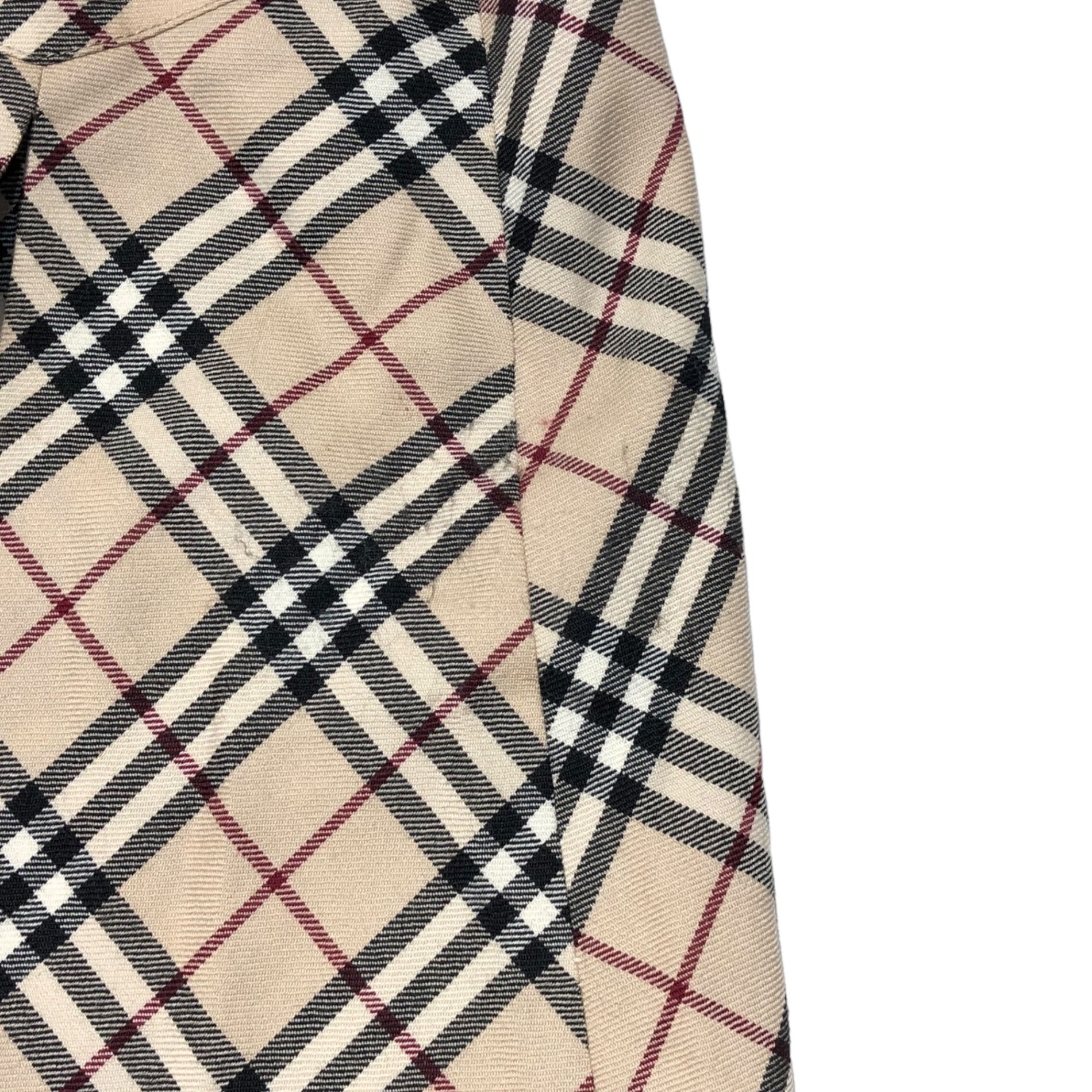 BURBERRY BLUE LABEL(バーバリーブルーレーベル) Nova check flared