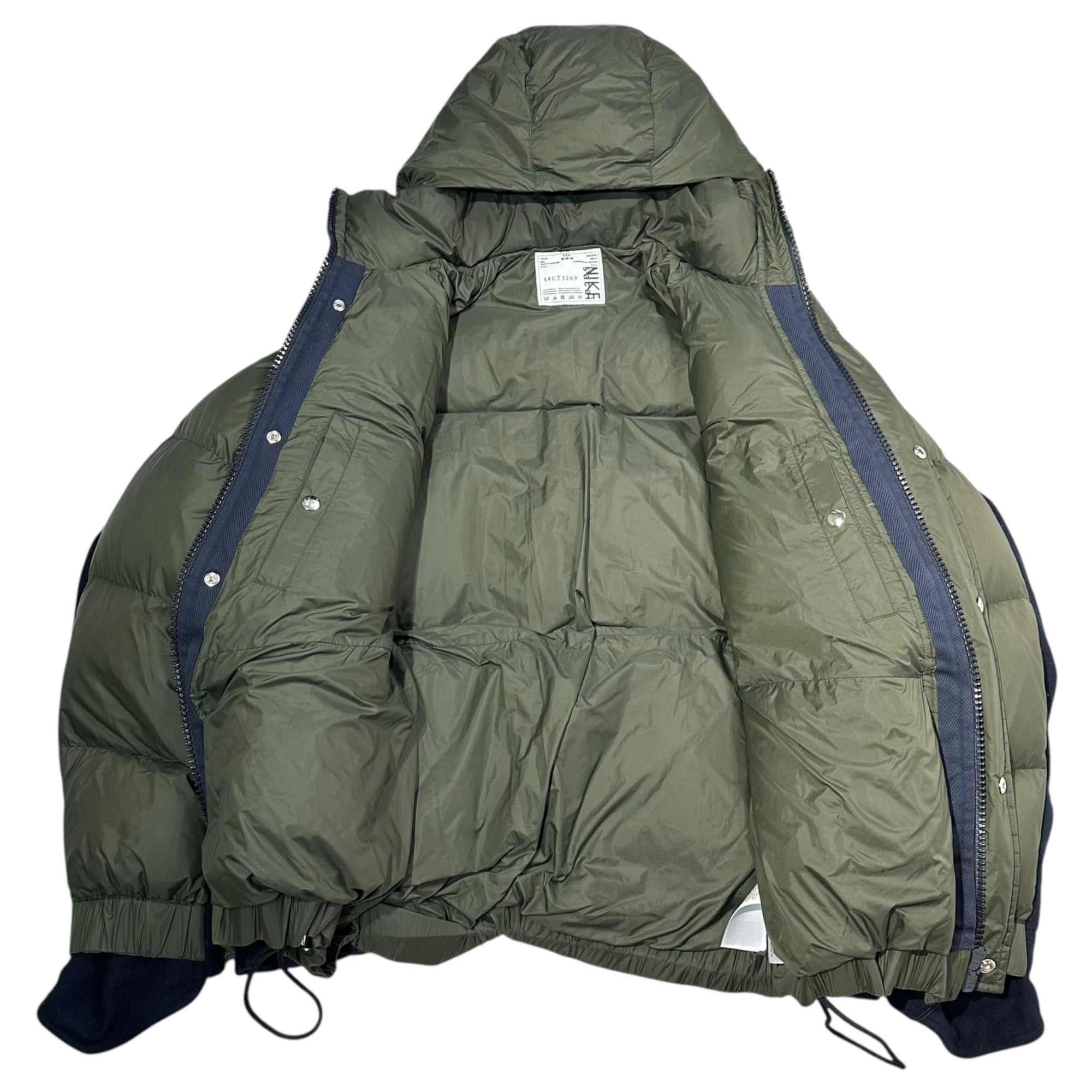 sacai×NIKE(サカイ×ナイキ) NRG PARKA DOWN JACKET エヌアールジー