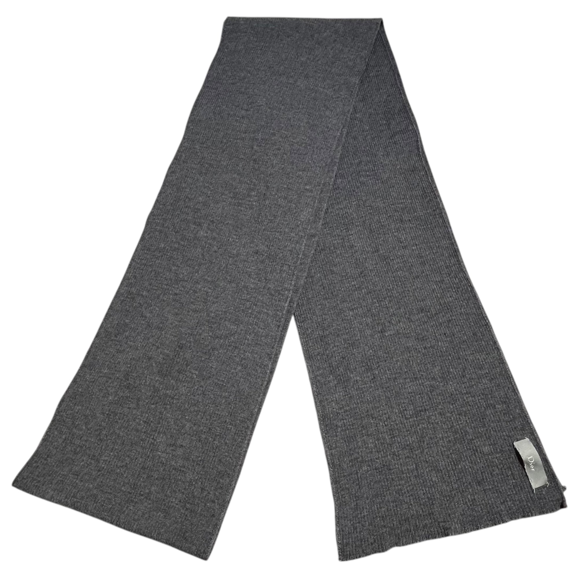 Dior HOMME(ディオールオム) Super Long Bee Logo Embroidery Scarf