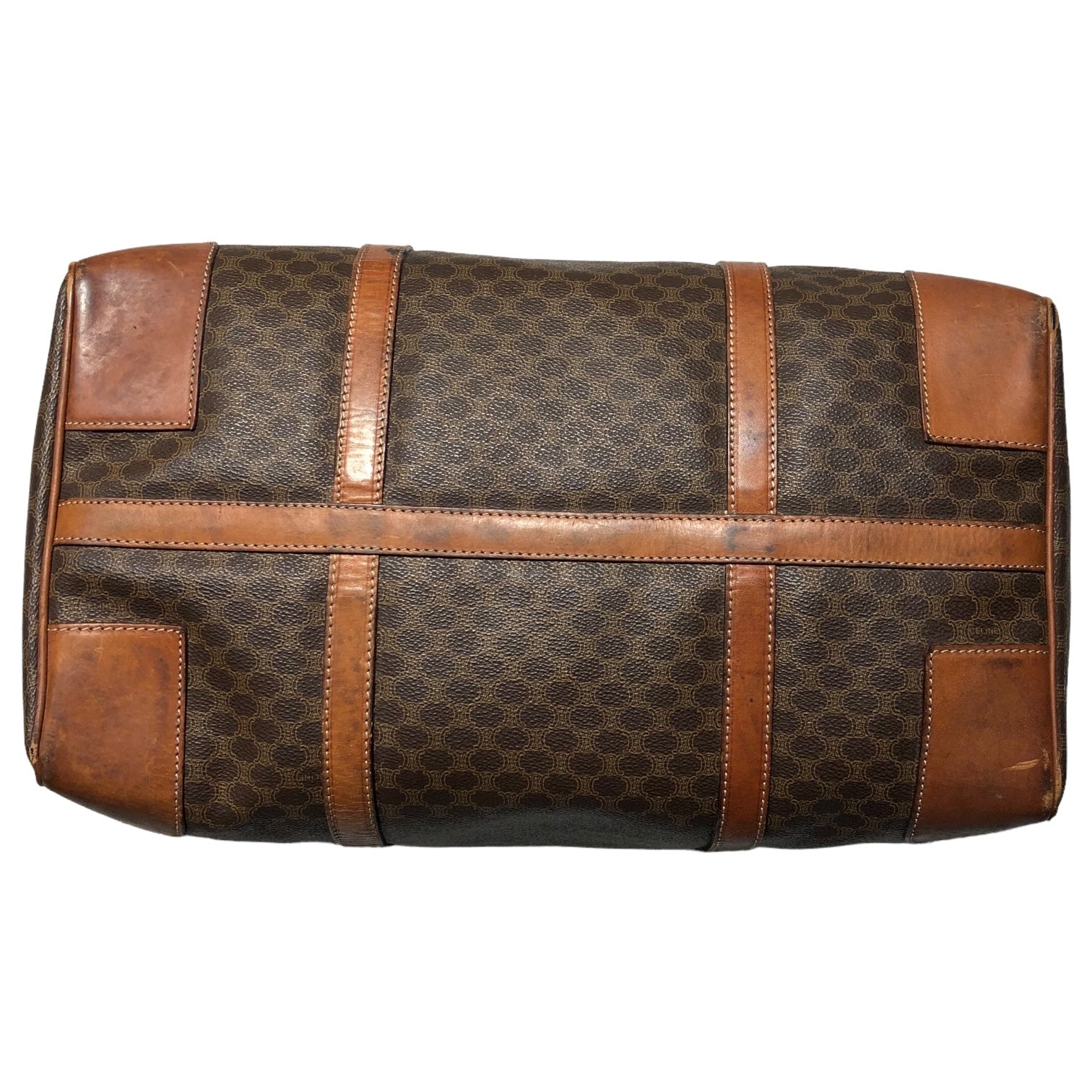 CELINE(セリーヌ) macadam pattern boston bag マカダム柄 ボストン