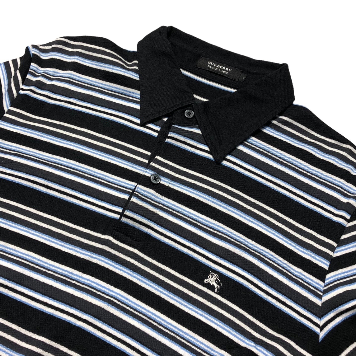 BURBERRY BLACK LABEL(バーバリーブラックレーベル) ホース ロゴ 刺繍