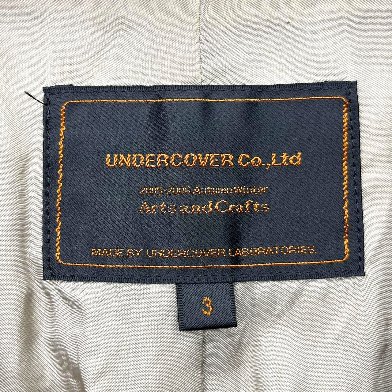 UNDERCOVER(アンダーカバー) 05AW ARTS＆CRAFTS期 archive felt stole