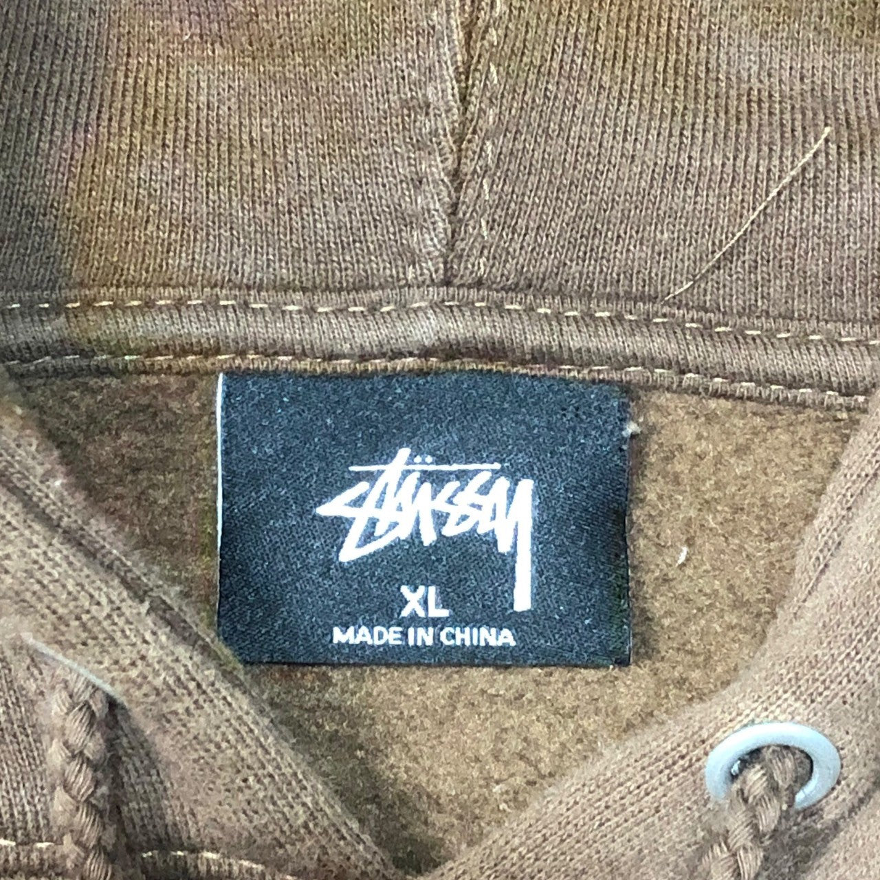 STUSSY(ステューシー) Shawn logo embroidery hoodie ロゴ 刺繍 プル