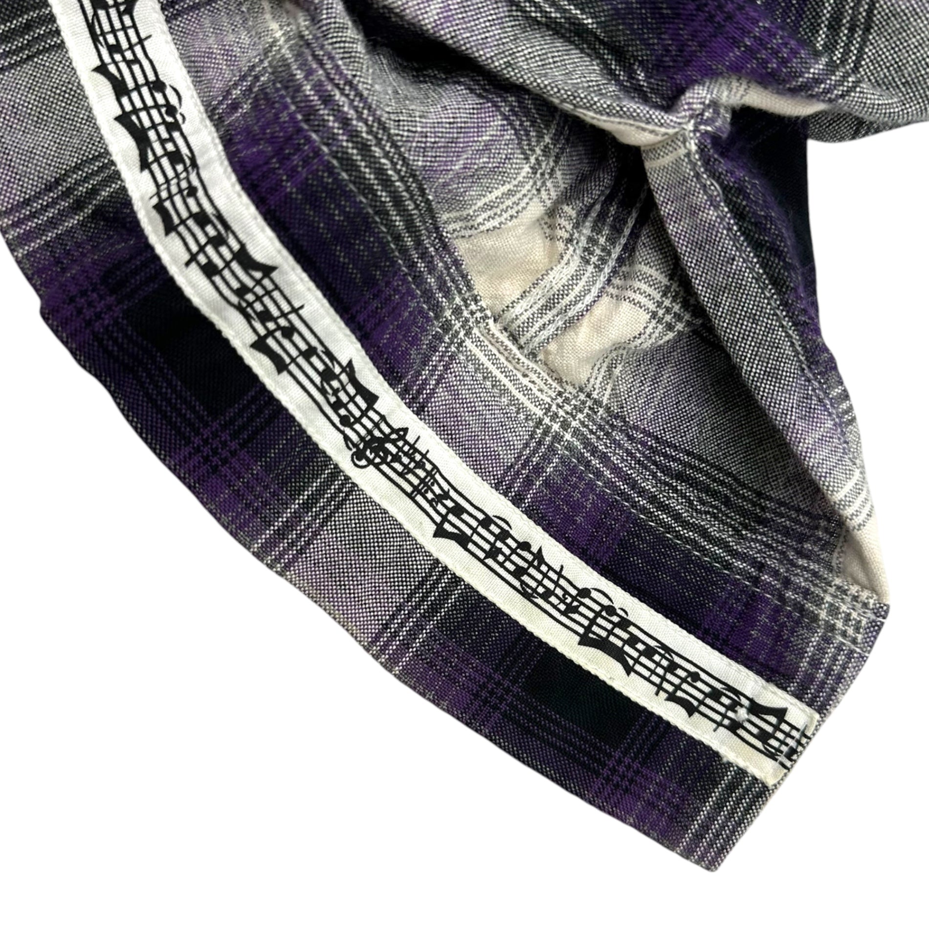 NUMBER (N)INE(ナンバーナイン) 09SS open collar check shirt