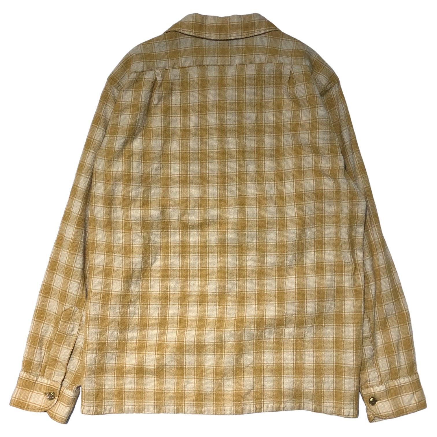 PENDLETON(ペンドルトン) 60's ~ 70's open collar wool check shirt