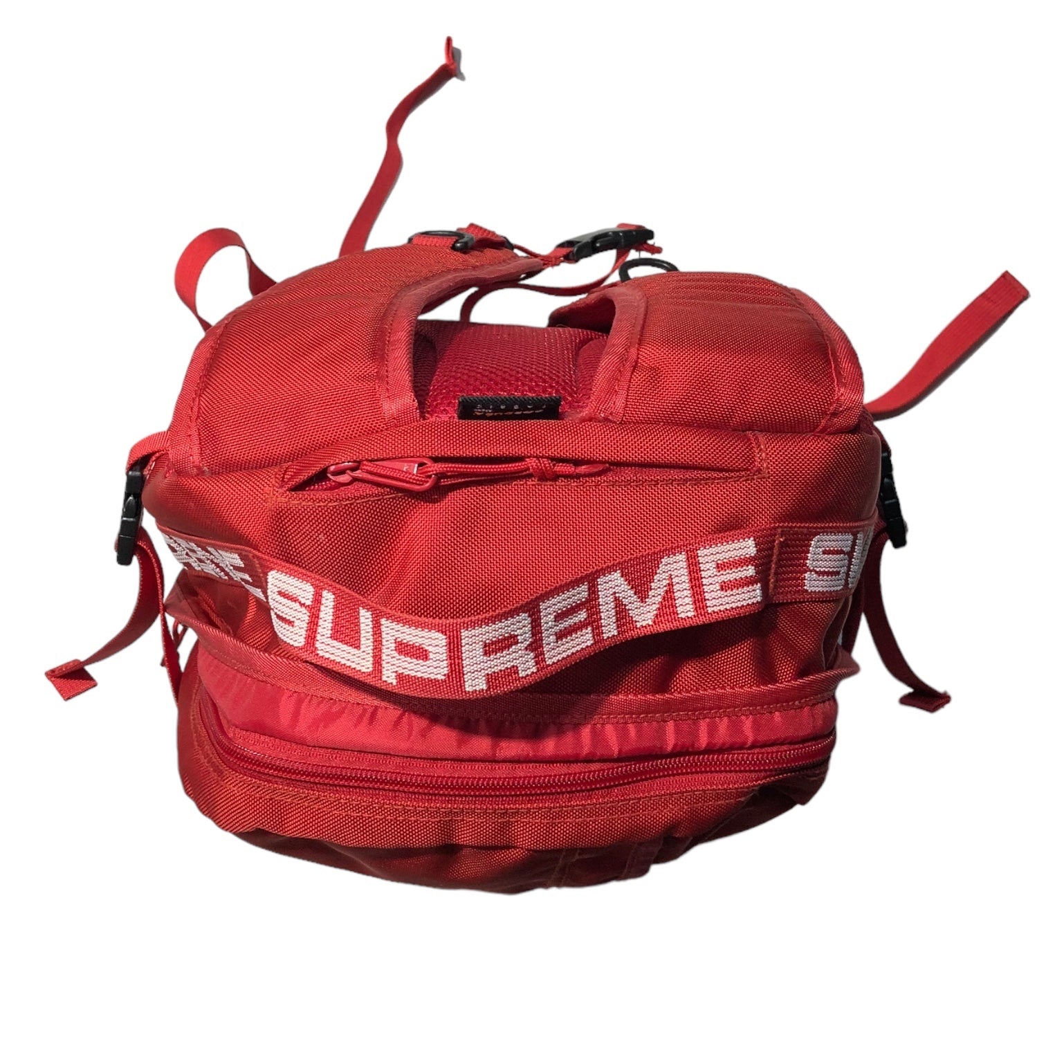 SUPREME(シュプリーム) 18SS LOGO BACKPACK ロゴ バックパック レッド