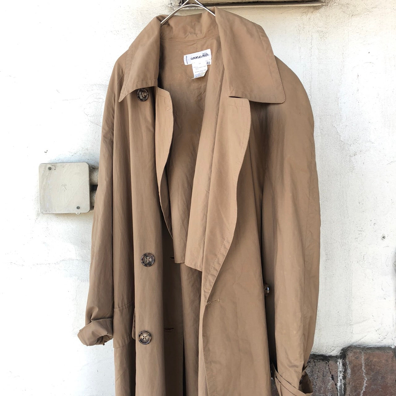 Euro Vintage(ヨーロッパヴィンテージ) Today_コットントレンチコート