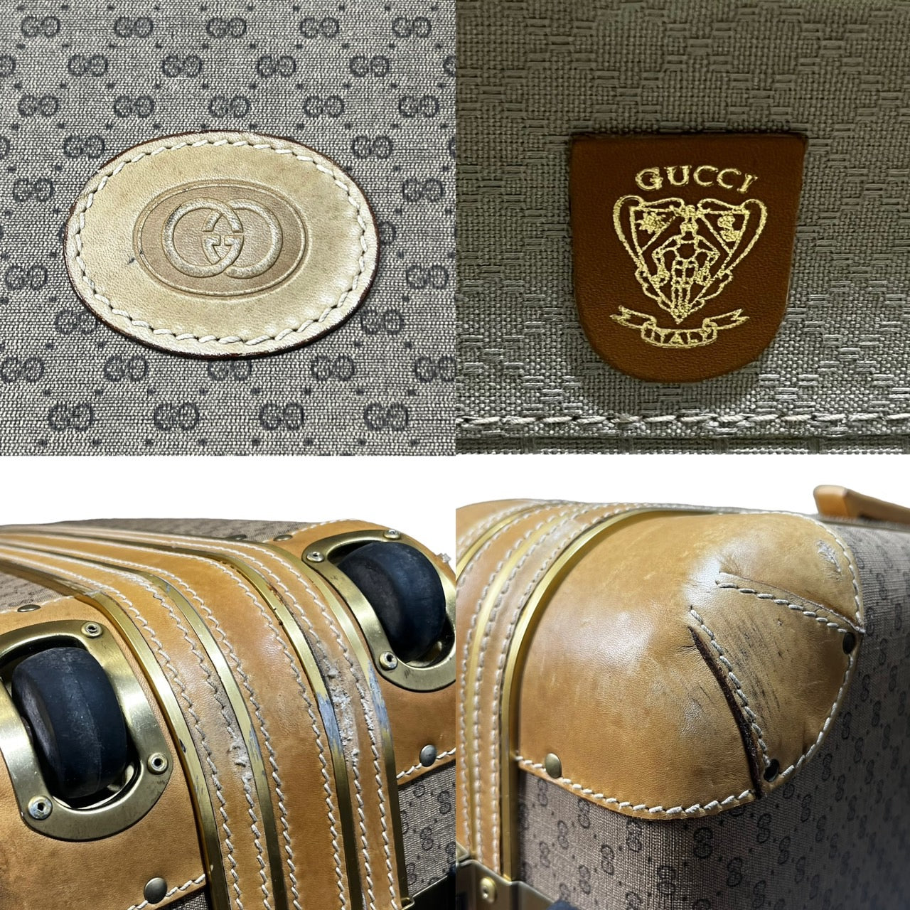GUCCI(グッチ) vintage GG trunk case/ヴィンテージトランクケース