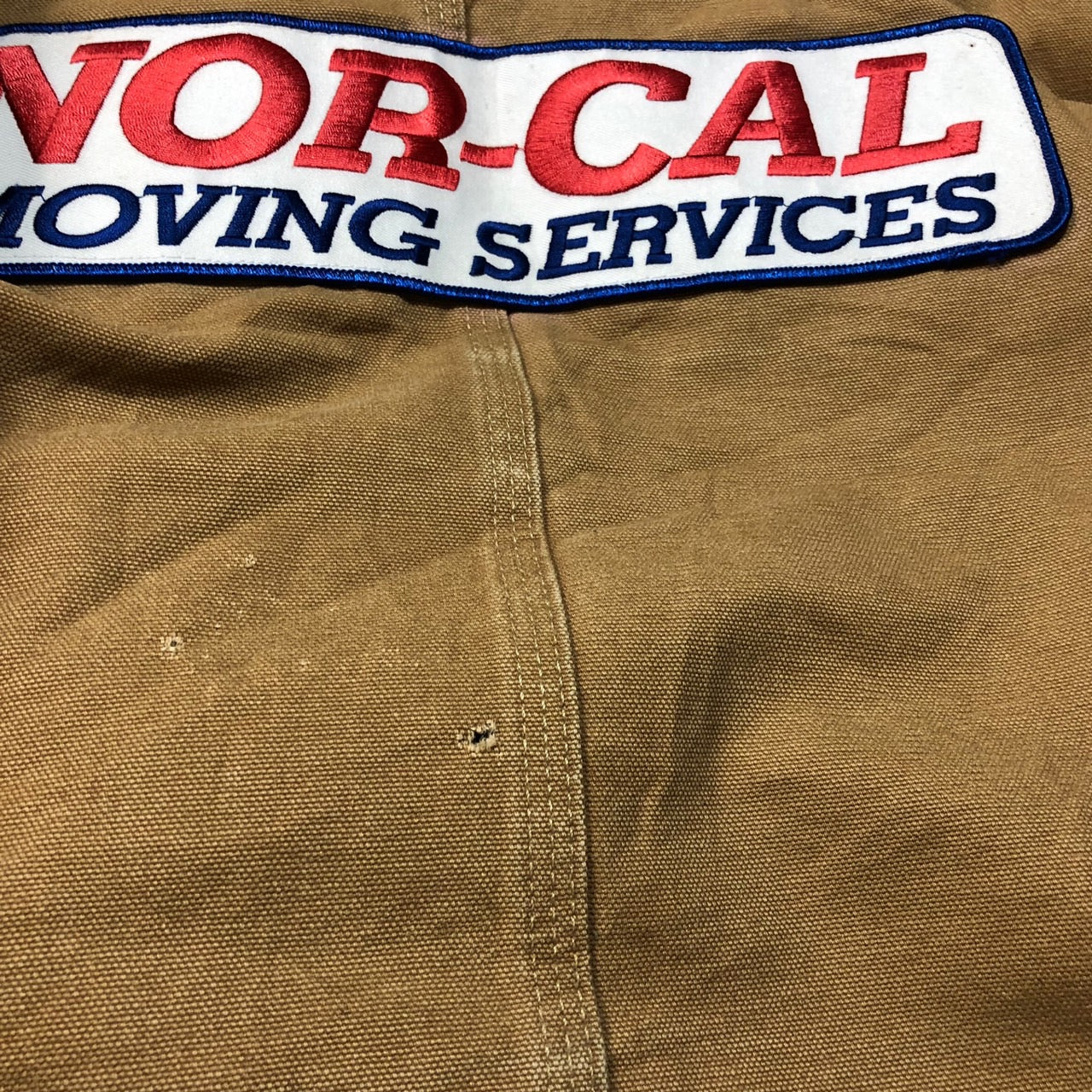 carhartt(カーハート) 90's ワッペンダック地ジャケット/裏ボアワーク