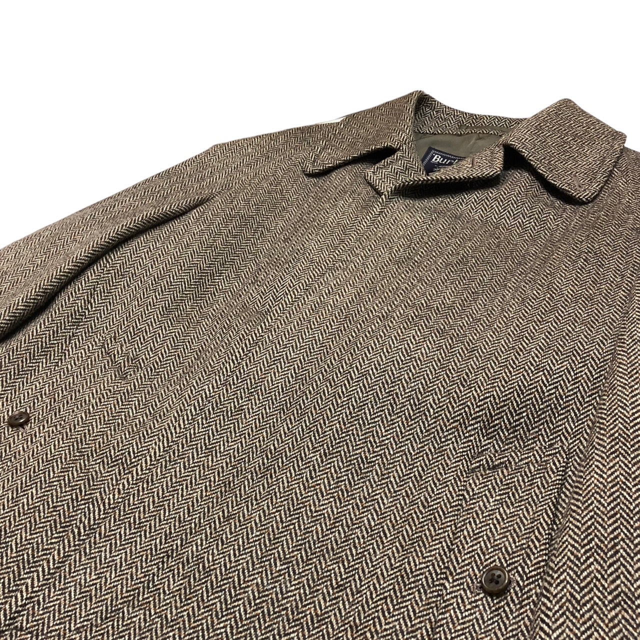 Burberrys(バーバリーズ) 90's ヘリンボーンウールステンカラーコート