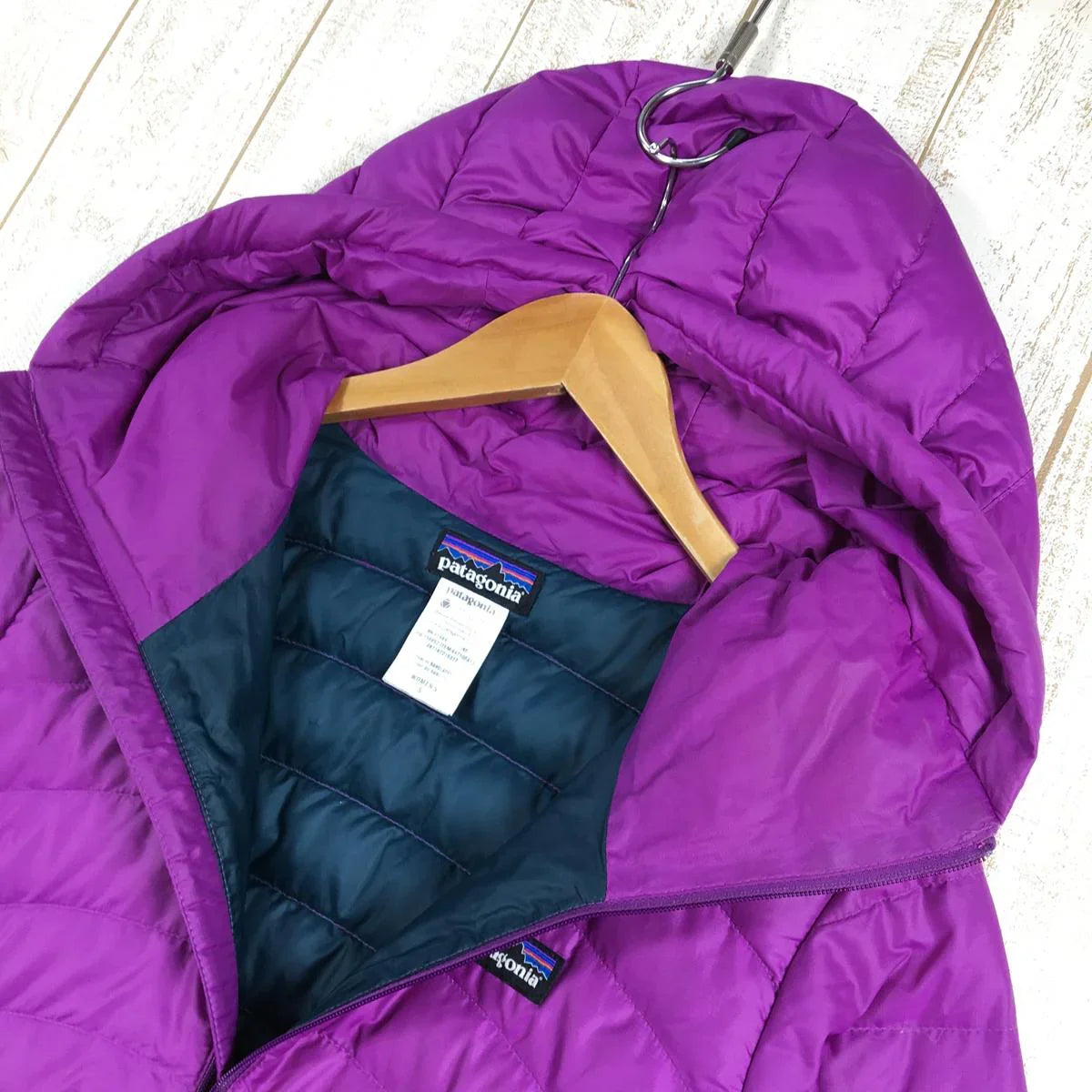 Women's S パープル系】Patagonia ( パタゴニア ) ダウン セーター