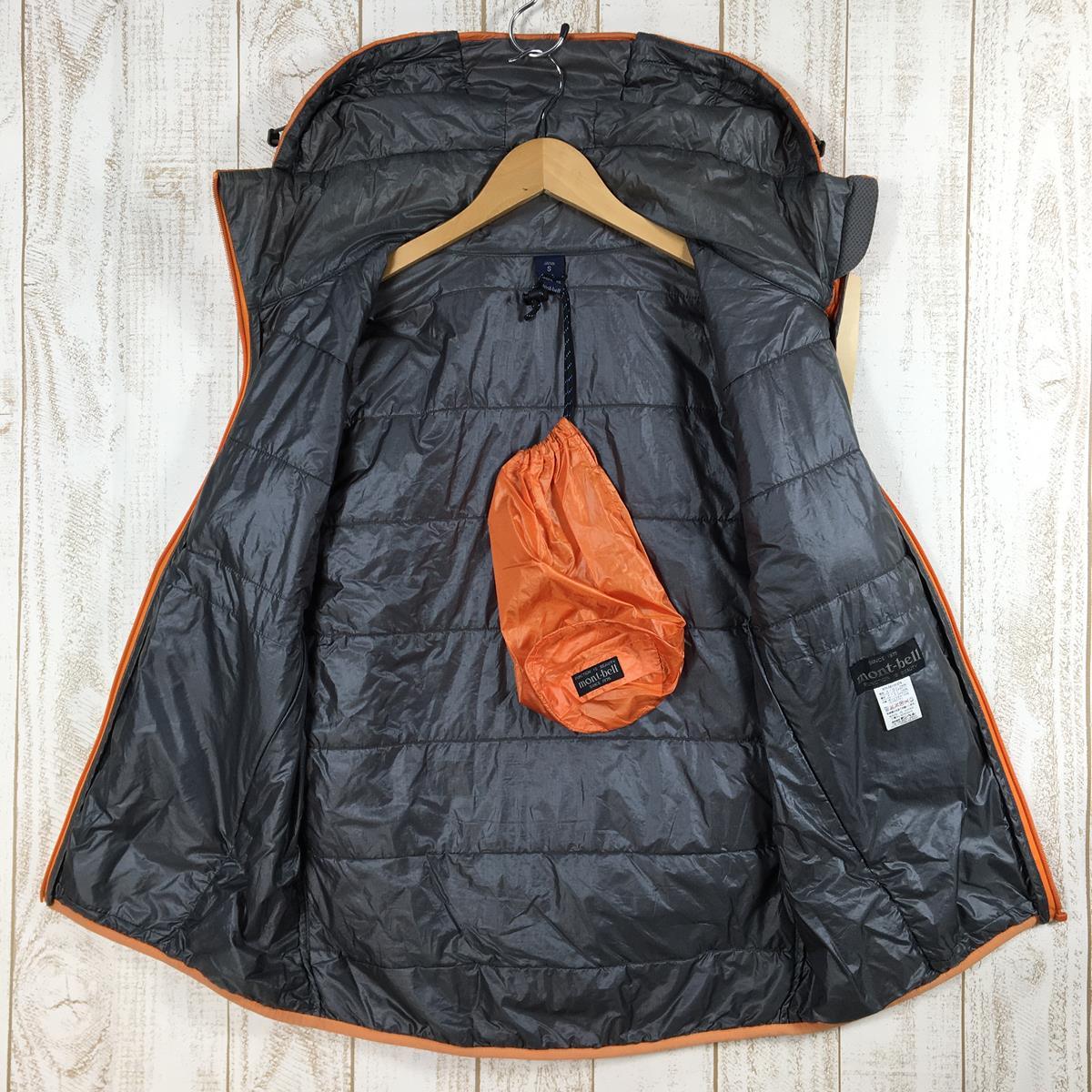 Men's S オレンジ系】Montbell ( モンベル ) Ul サーマラップ パーカ