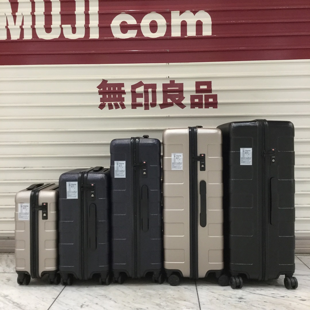 京都ポルタ】キャリーバーの高さを自由に調節できるストッパー付き