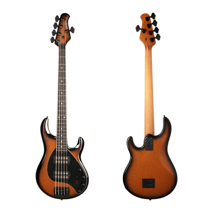 Shop Ernie Ball Music Man - StingRay Special 5 HH Harvest Orange