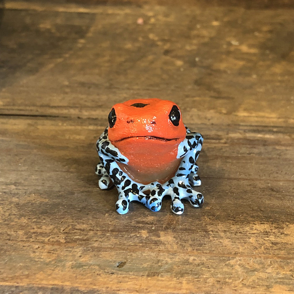 イチゴヤドクガエルのリアルな生きもの造形マグネット REPTILES MAG