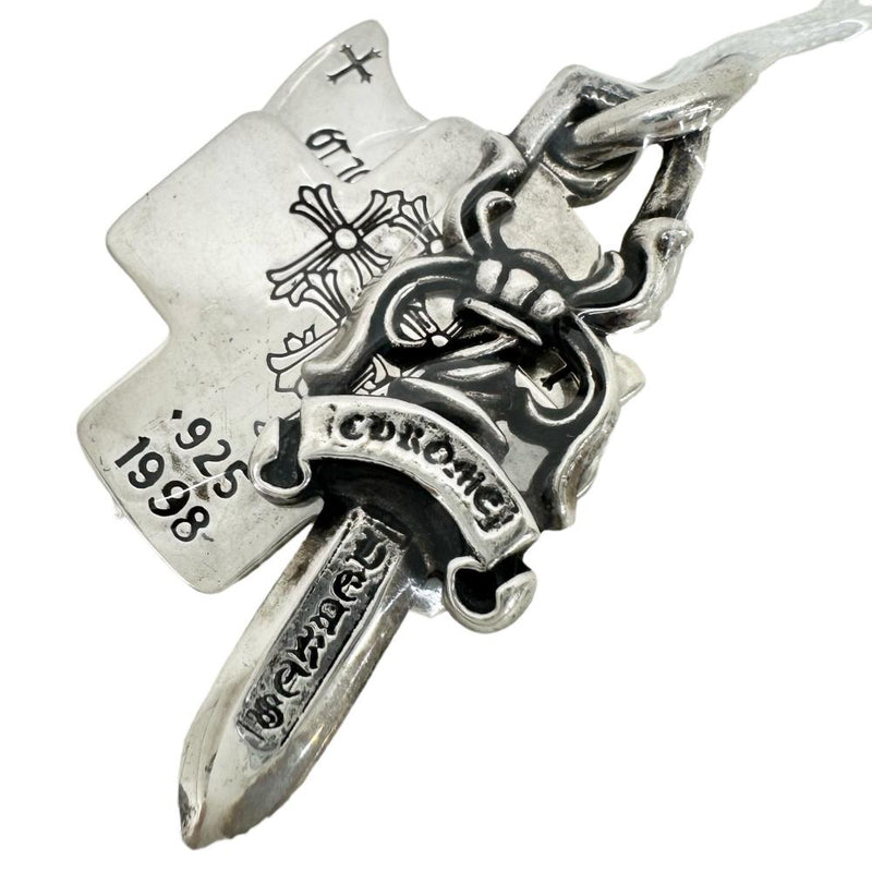 CHROME HEARTS/クロムハーツ】 ネックレス 3トリンケッツ ボール