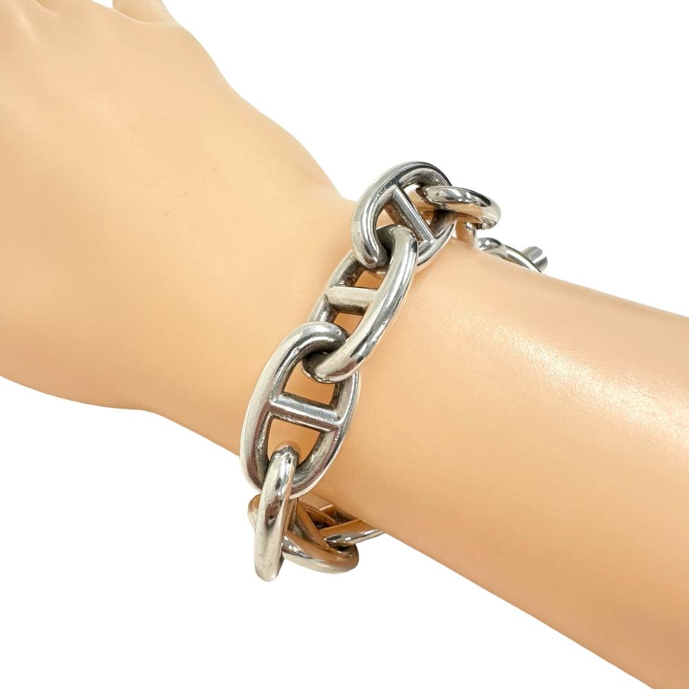 HERMES/エルメス】 シェーヌダンクルTGM 11コマ ブレスレット シルバー