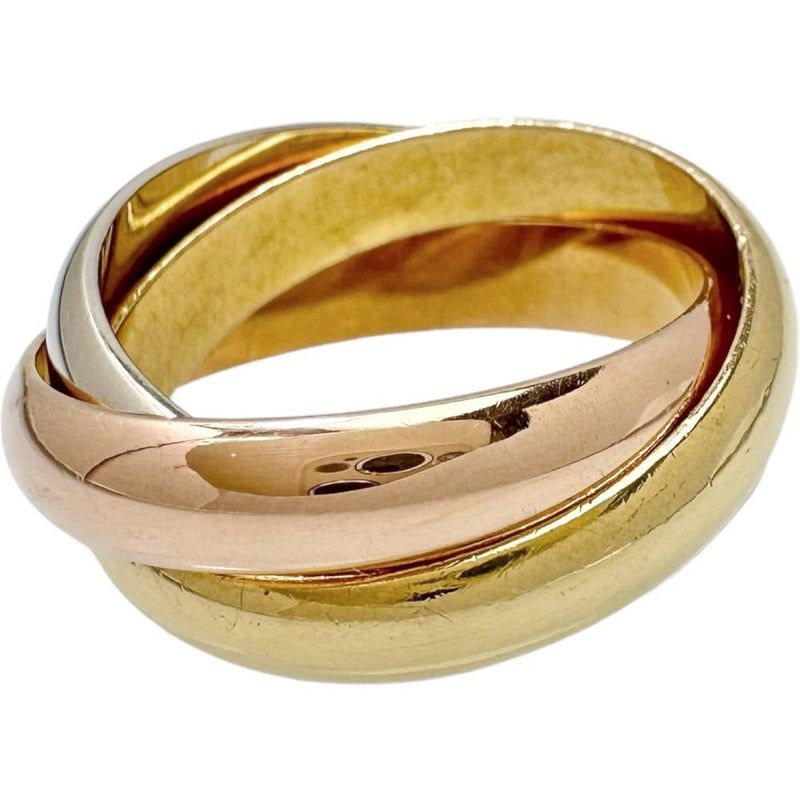 14号【CARTIER/カルティエ】 リング・指輪 トリニティ K18YGイエロー